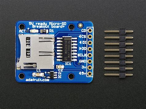 smart card breakout|arduino sd card breakout.